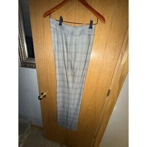 Vintage Talbots Houndstooth Wool Blend Straight Leg Career Pants Size 14